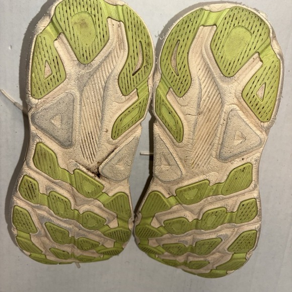 Hoka One One Clifton 9 Women's Running Shoes Sneaker Size 7 Pink Orange Vanilla - Picture 4 of 9